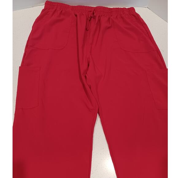 Scrubaid Uniform set Red Size 2XL Women's - Picture 8 of 11